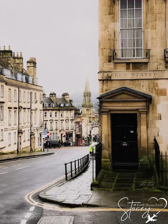 Georgian architecture and Roman baths of Bath, England