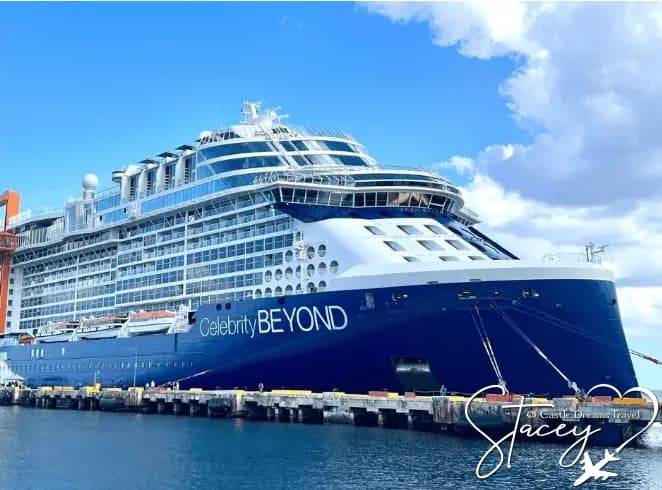 Celebrity Cruises ship at sea