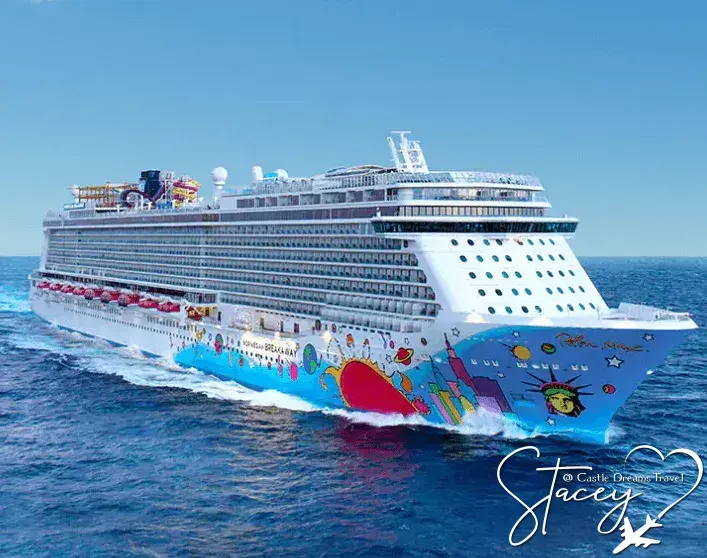 Norwegian Cruise Line ship at sea
